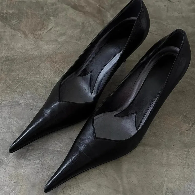 Sexy Designer Pointed Toe High Heels Women Shallow Fashion Banquet Dress Shoes Woman Street Style Elegant Pumps Shoes for Women
Sexy Designer Pointed Toe High Heels Women Shallow Fashion Banquet Dress Shoes Woman Street Style Elegant Pumps Shoes for Women