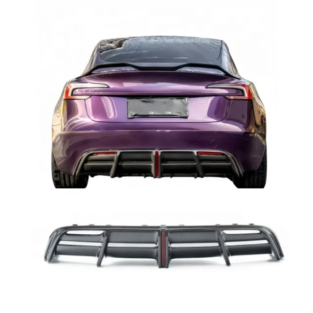 Factory Direct For Tesla Model 3 Upgrades Carbon Fiber Rear Lips For Models 23-26
Factory Direct For Tesla Model 3 Upgrades Carbon Fiber Rear Lips For Models 23-26