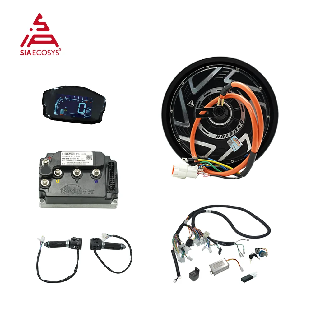 Electric Motorcycle Hub Motor Kits 1500W QS219 10x2.15 inch with Fardriver Controller ND72260 DKD Speedometer
Electric Motorcycle Hub Motor Kits 1500W QS219 10x2.15 inch with Fardriver Controller ND72260 DKD Speedometer