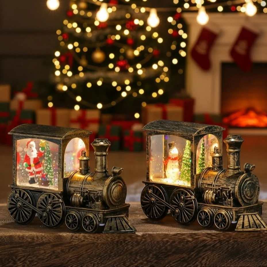 LED Night Light Vintage Train Christmas Battery Powered Lantern Portable Decorative Lamp Indoor Outdoor Party Gift
LED Night Light Vintage Train Christmas Battery Powered Lantern Portable Decorative Lamp Indoor Outdoor Party Gift