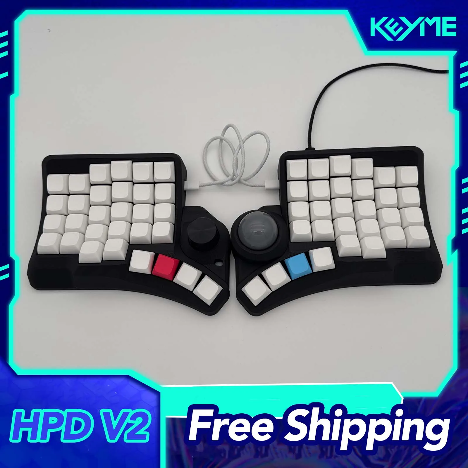 Механическая клавиатура Ergohaven High Plains Drifter HPD V2, эргономичная, изогнутая, раздельная, проводная, с трекболом, поддержка горячей замены, VIAL
Механическая клавиатура Ergohaven High Plains Drifter HPD V2, эргономичная, изогнутая, раздельная, проводная, с трекболом, поддержка горячей замены, VIAL