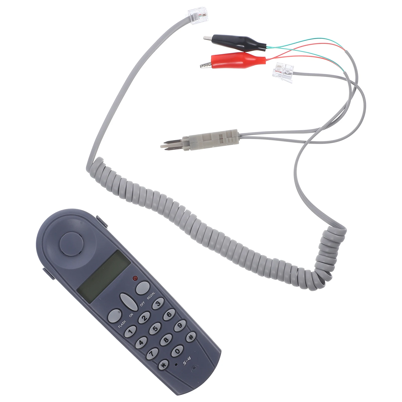 Telephone Tester Tools Sturdy Materials Plug Play Easy Operation Wide Compatibility Home Office Mall Communication Real
Telephone Tester Tools Sturdy Materials Plug Play Easy Operation Wide Compatibility Home Office Mall Communication Real