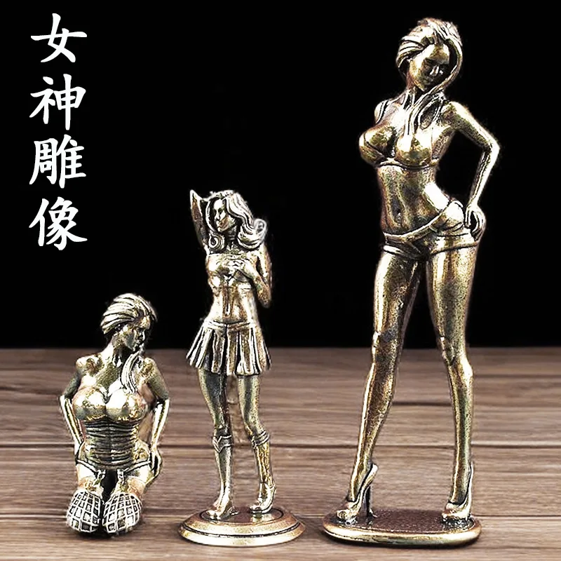 Goddess Statue Craft Office Decoration Pure Copper Western Copper Sculpture Classical Ornament Home Decor Beauty
Goddess Statue Craft Office Decoration Pure Copper Western Copper Sculpture Classical Ornament Home Decor Beauty