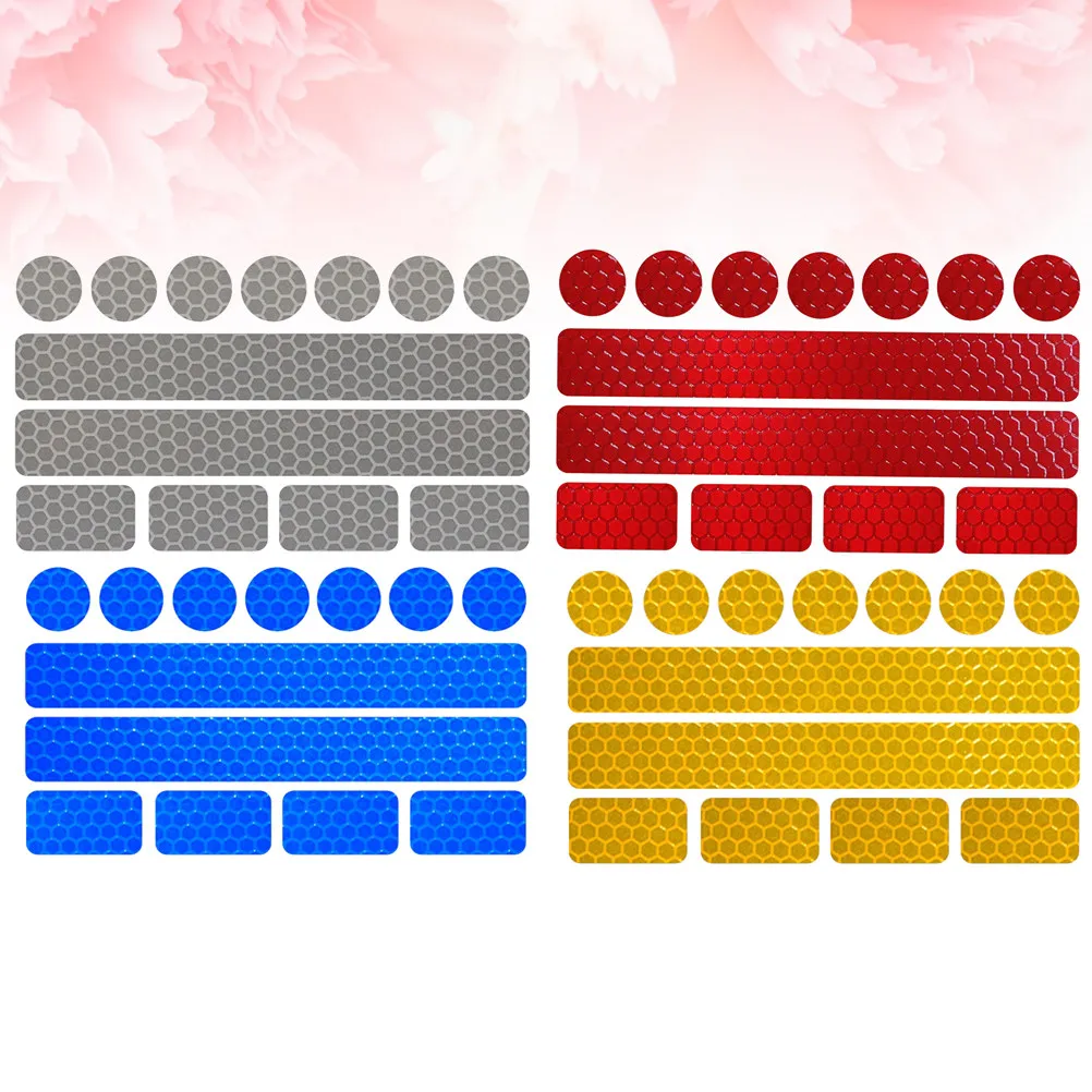 4Pcs Reflective Safety Warning Stickers Strong Adhesive Car Motorcycle Bicycle Reflective Tape for Night Running Traffic Safety
4Pcs Reflective Safety Warning Stickers Strong Adhesive Car Motorcycle Bicycle Reflective Tape for Night Running Traffic Safety