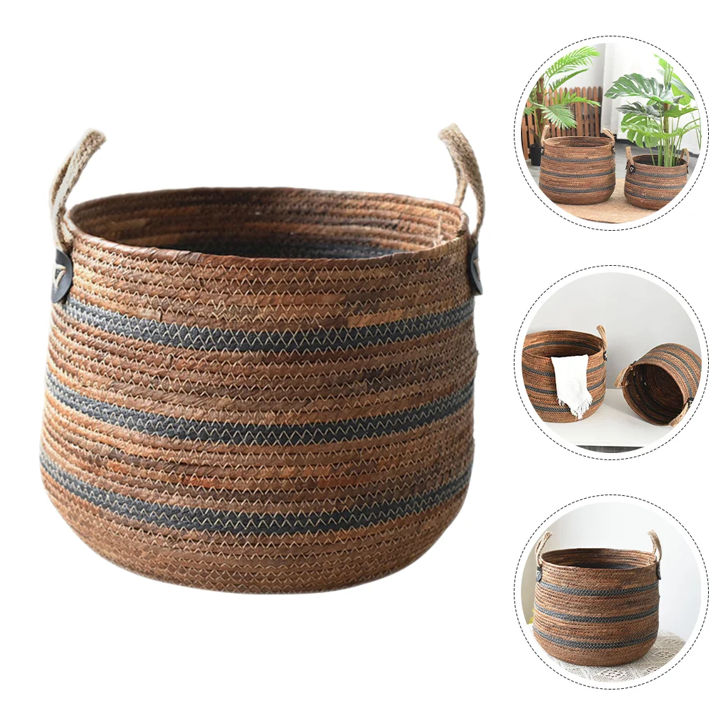 Woven Storage Basket Decorative Basket For Living Room Toys Blankets Basket Laundry Holder baskets for toys
Woven Storage Basket Decorative Basket For Living Room Toys Blankets Basket Laundry Holder baskets for toys