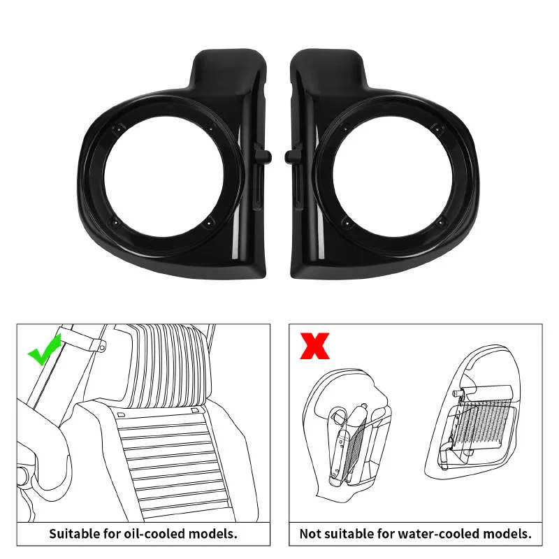 Motorcycle 6.5" Fairing Lower Speaker Boxes Fit For Harley Touring Models 14-24
Motorcycle 6.5" Fairing Lower Speaker Boxes Fit For Harley Touring Models 14-24