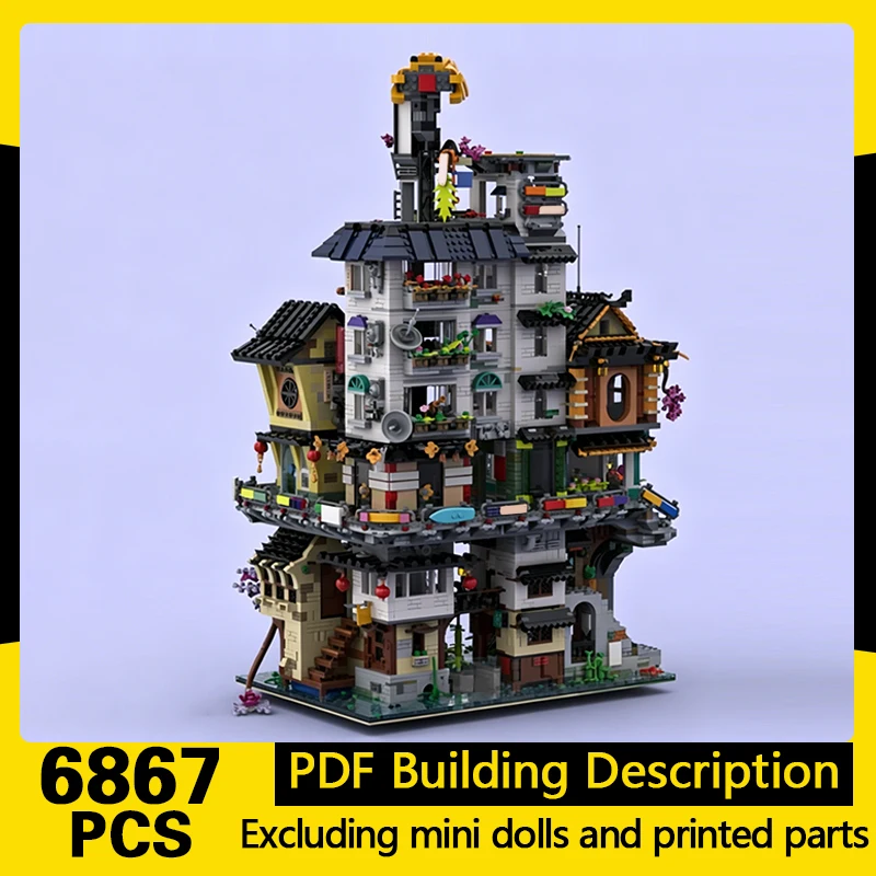 Popular Anime Movie Model MOC Building Bricks City Neighborhood Modular Technology Gifts Holiday Assemble Children Toys Suit
Popular Anime Movie Model MOC Building Bricks City Neighborhood Modular Technology Gifts Holiday Assemble Children Toys Suit