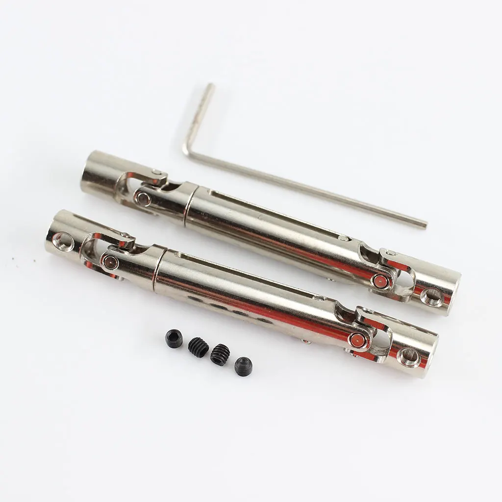 2x RC Car Drive Shaft Steel with Wrench and Screws Replacements for MN82 MN78 LC79 1/12 Scale RC Car Crawler DIY Modification
2x RC Car Drive Shaft Steel with Wrench and Screws Replacements for MN82 MN78 LC79 1/12 Scale RC Car Crawler DIY Modification