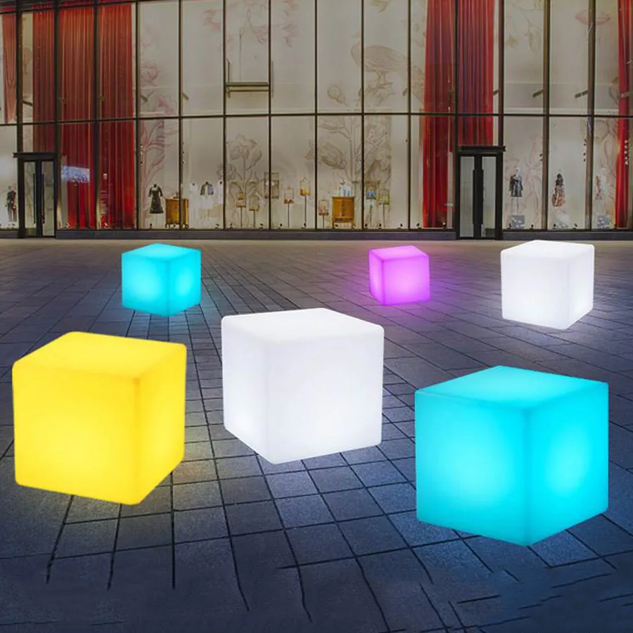 Dimmable 16 RGB Color LED Cube Night Light Rechargeable LED Light Cube With Remote Waterproof Lighted Up Cubes Light
Dimmable 16 RGB Color LED Cube Night Light Rechargeable LED Light Cube With Remote Waterproof Lighted Up Cubes Light