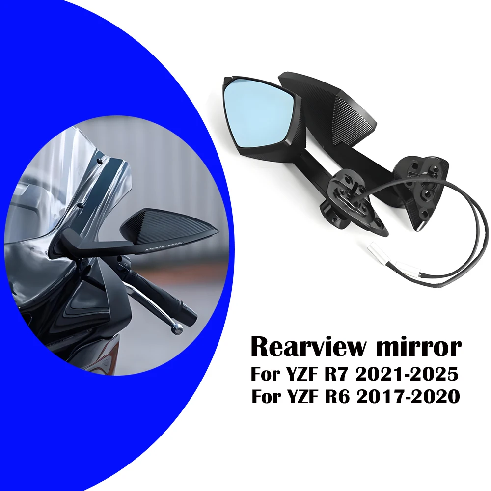 Motorcycle YZF R7 R6 R1 Rearview Mirrors Rear View Mirror Turn Signal Light For Yamaha YZFR7 YZF-R7 YZF-R6 YZF-R1
Motorcycle YZF R7 R6 R1 Rearview Mirrors Rear View Mirror Turn Signal Light For Yamaha YZFR7 YZF-R7 YZF-R6 YZF-R1