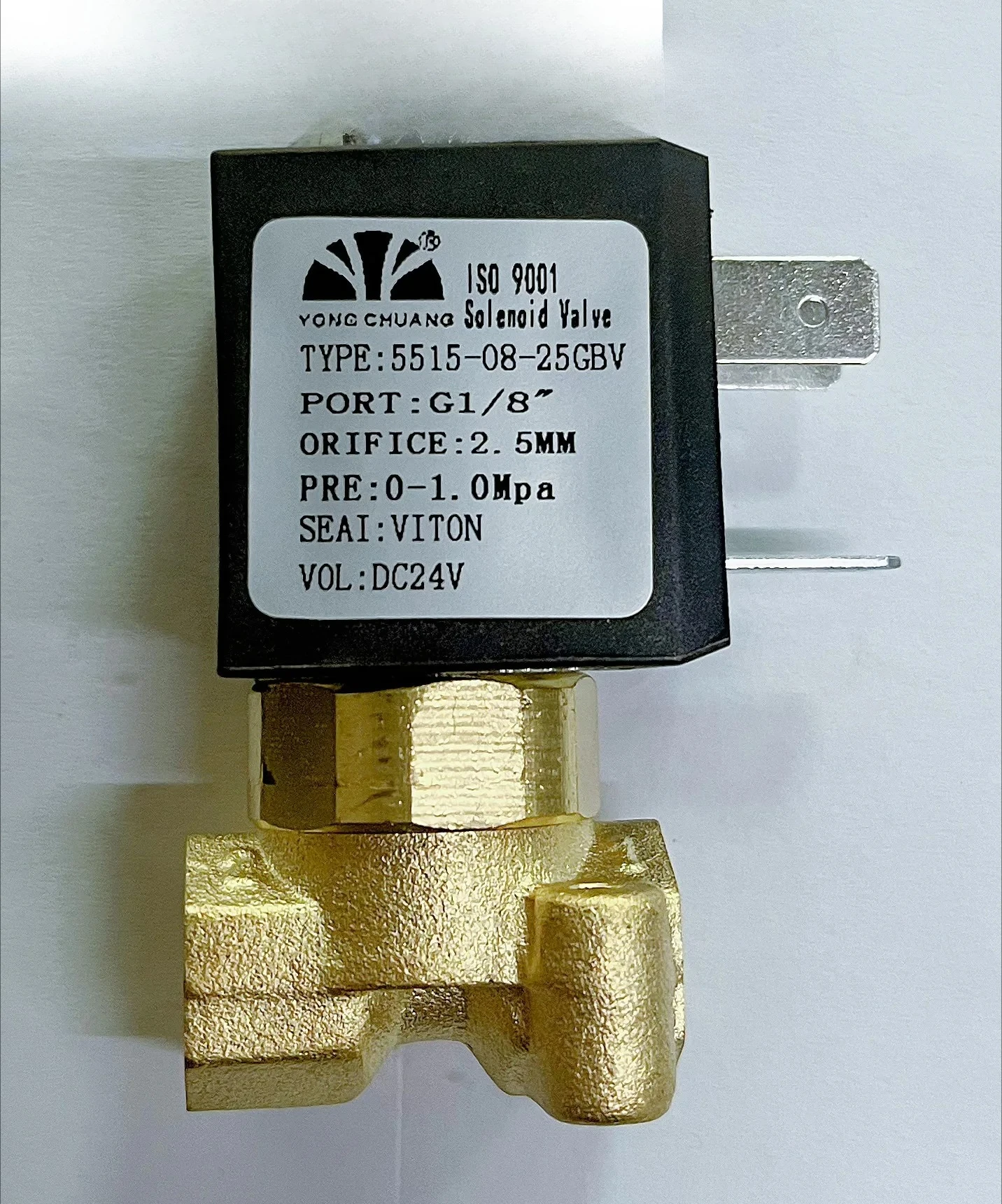 5515-08 Two position two-way micro direct acting solenoid valve for small household appliances
5515-08 Two position two-way micro direct acting solenoid valve for small household appliances