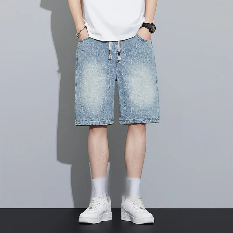 2025 new summer loose jeans men's shorts casual loose wide leg denim retro hip-hop skateboard long men's street wear
2025 new summer loose jeans men's shorts casual loose wide leg denim retro hip-hop skateboard long men's street wear