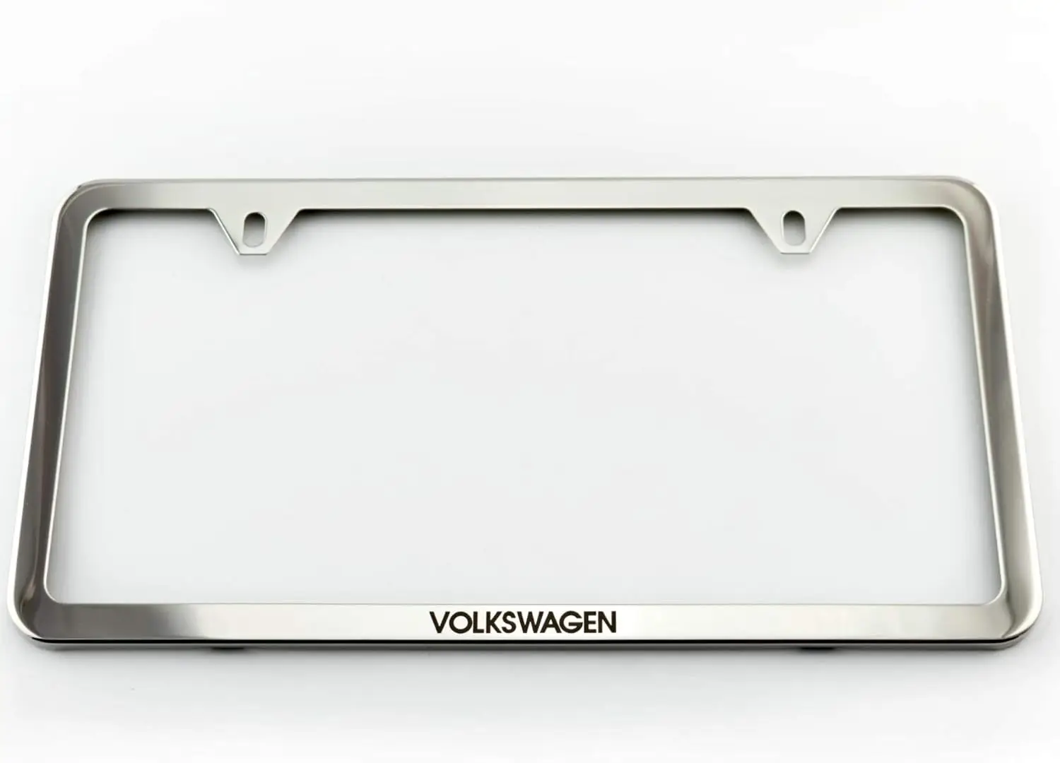 Slim License Plate Frame with Logo - Polished Finish for Cars
Slim License Plate Frame with Logo - Polished Finish for Cars