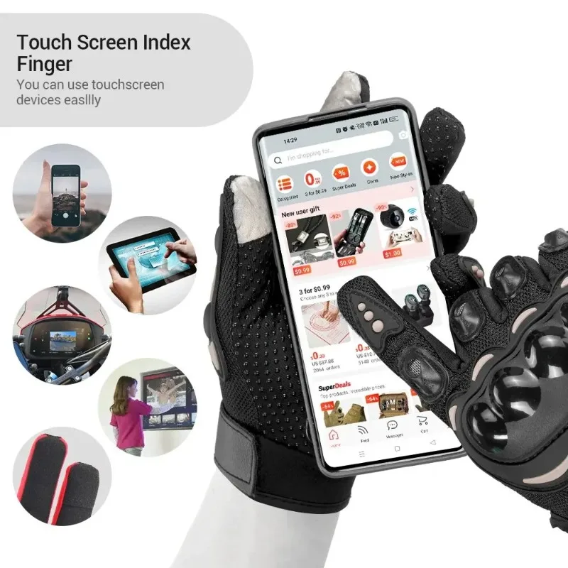 Four-season Motorcycle Riding Breathable Full-finger CE Thin Gloves for Motorcycle Off-road Use Touchscreen Racing Gloves
Four-season Motorcycle Riding Breathable Full-finger CE Thin Gloves for Motorcycle Off-road Use Touchscreen Racing Gloves