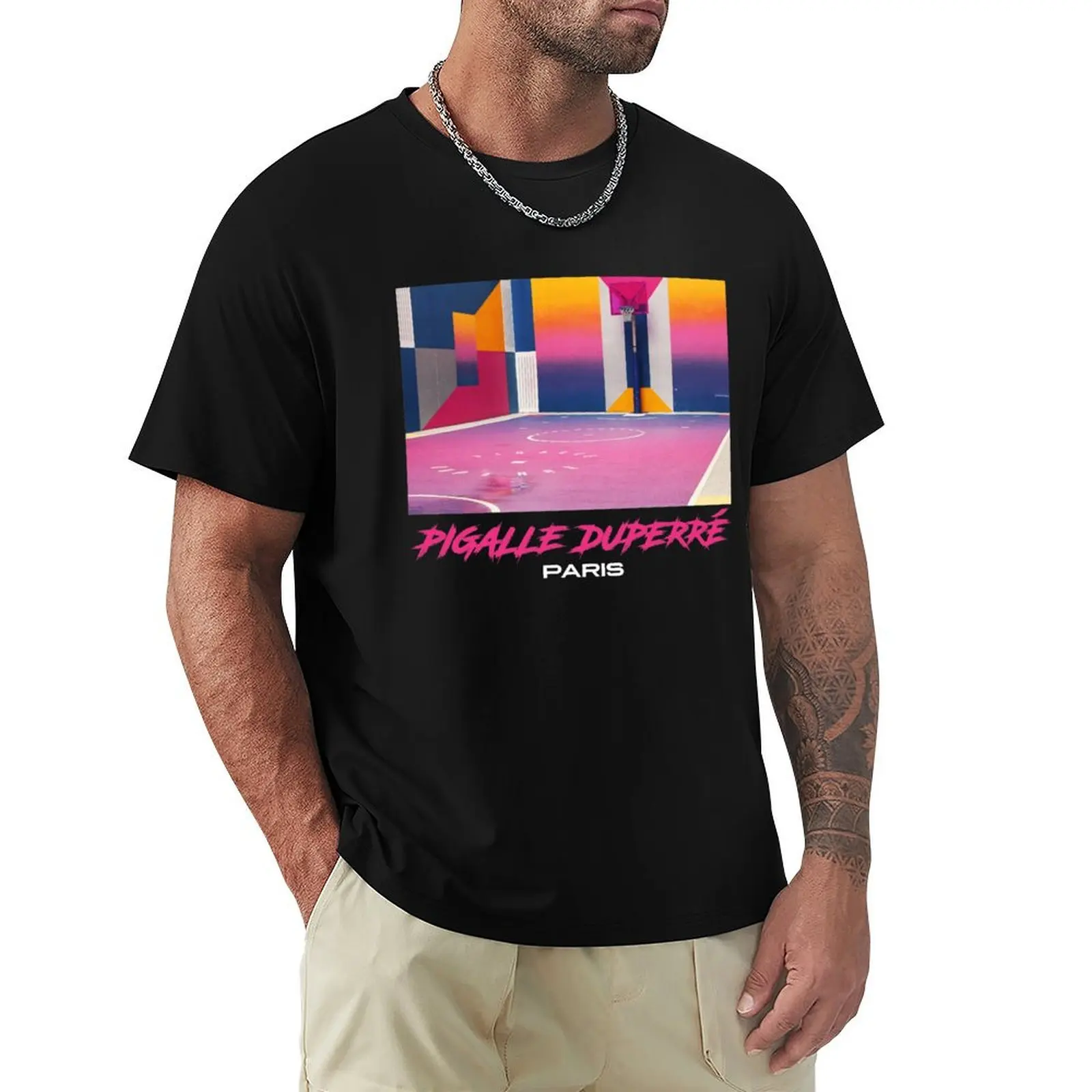 Pigalle Duperré Basketball Playground Paris T-Shirt Standard Fit Solid Tee Shirt
Pigalle Duperré Basketball Playground Paris T-Shirt Standard Fit Solid Tee Shirt