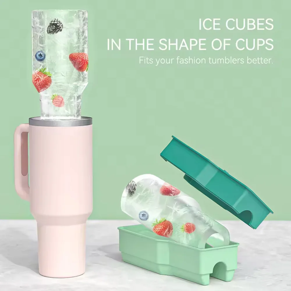 Tumbler Ice Mold Silicone Ice Molds for Cup Cylinder-Shaped Ice Tray for Water Bottles Stanley Cup Accessories Best Gift
Tumbler Ice Mold Silicone Ice Molds for Cup Cylinder-Shaped Ice Tray for Water Bottles Stanley Cup Accessories Best Gift