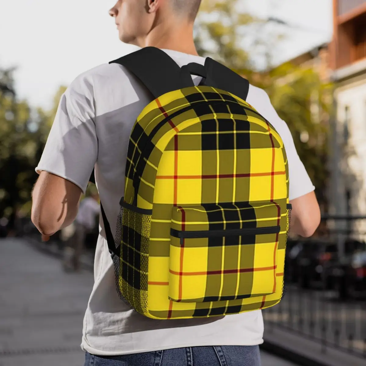 Clan MacLeod Plaid Tartan Backpack Daypack Large Capacity Boys Girls BookBag School Bag Shoulder Bags for Men Women
Clan MacLeod Plaid Tartan Backpack Daypack Large Capacity Boys Girls BookBag School Bag Shoulder Bags for Men Women