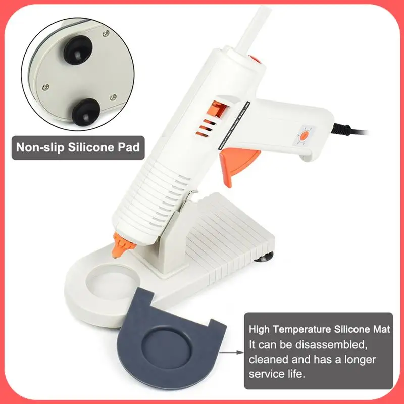 AA89-Hot Melt Glue Tool With 11Mm Hot Melt Glue Thermal Glue Tool With Stand Home School DIY Tool Durable Easy To Use EU Plug
AA89-Hot Melt Glue Tool With 11Mm Hot Melt Glue Thermal Glue Tool With Stand Home School DIY Tool Durable Easy To Use EU Plug