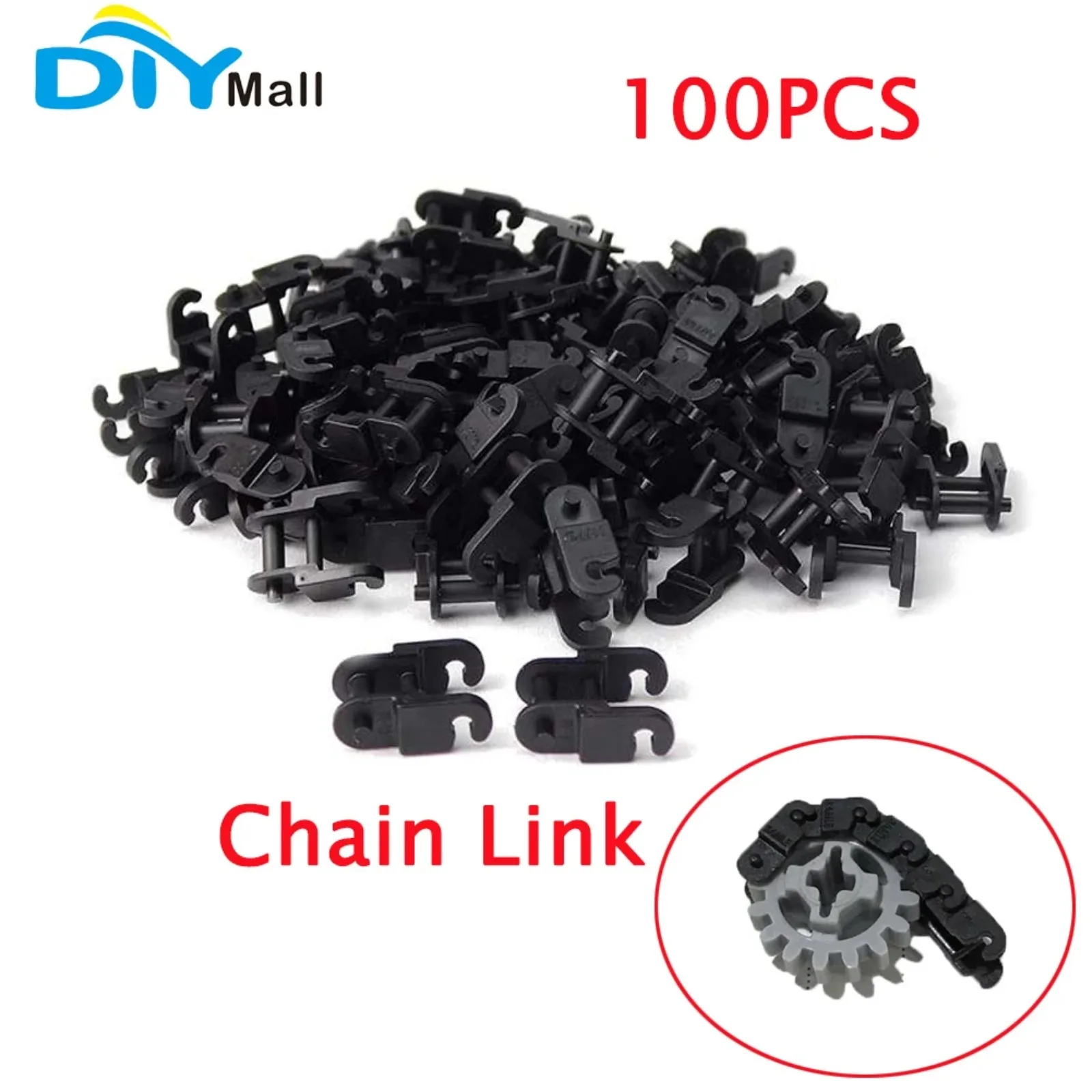 100 шт. звенья цепи строительных блоков для гусеницы танка, совместимые с основной кирпичной системой
100 шт. звенья цепи строительных блоков для гусеницы танка, совместимые с основной кирпичной системой