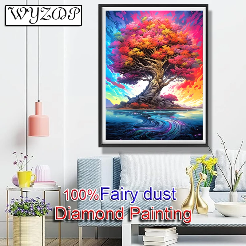 WYZDP Diy 100% сказочная пыль алмазная живопись дерево Алмазная мозаика вышивка пейзаж кристалл алмаз искусство полный сказочный пыль декор
WYZDP Diy 100% сказочная пыль алмазная живопись дерево Алмазная мозаика вышивка пейзаж кристалл алмаз искусство полный сказочный пыль декор