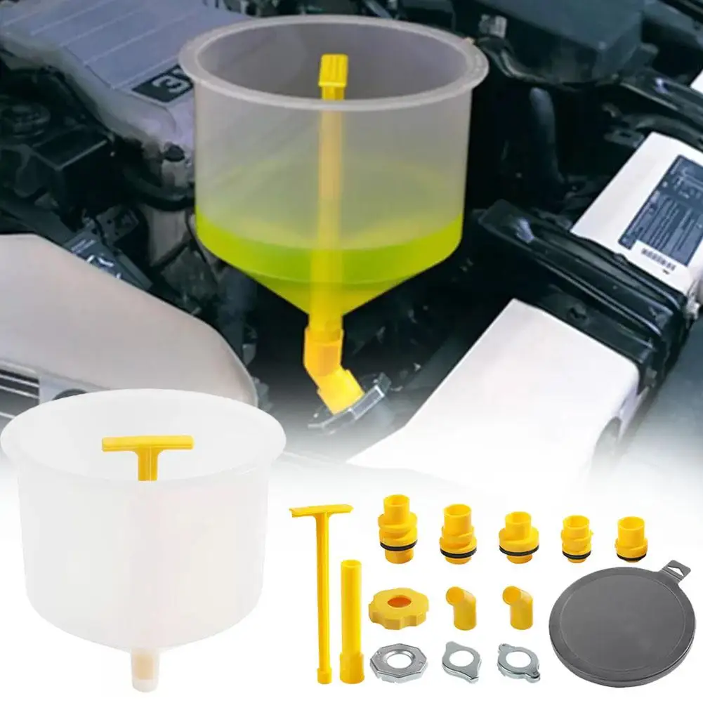 15pcs/set Car Antifreeze Funnel Spill Proof Coolant Kit Funnel Replacement Tool Tank Injector Funnel Filling Antifreeze Wat B5Y4
15pcs/set Car Antifreeze Funnel Spill Proof Coolant Kit Funnel Replacement Tool Tank Injector Funnel Filling Antifreeze Wat B5Y4