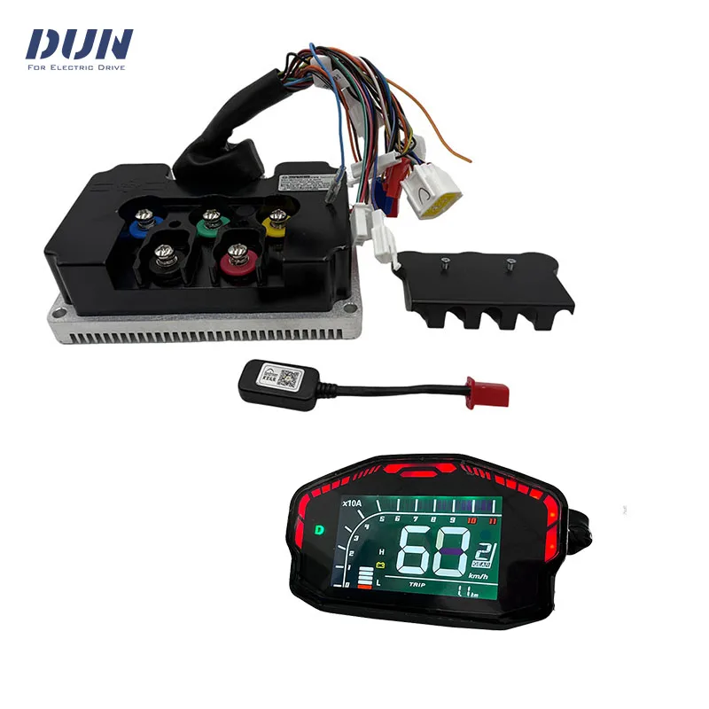 Fardriver Controller ND96450 V2 96V Hall Type BLDC 170A Phase 450A PMSM Motor Motherboard with DKD Display Speedometer
Fardriver Controller ND96450 V2 96V Hall Type BLDC 170A Phase 450A PMSM Motor Motherboard with DKD Display Speedometer