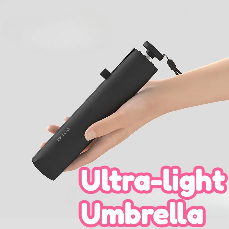 Ultra Light Umbrella Carbon Fiber Frame Mini Five Fold Portable Household Umbrellas Pocket Size Sun Rain Parasol Women Rain Gear
Ultra Light Umbrella Carbon Fiber Frame Mini Five Fold Portable Household Umbrellas Pocket Size Sun Rain Parasol Women Rain Gear