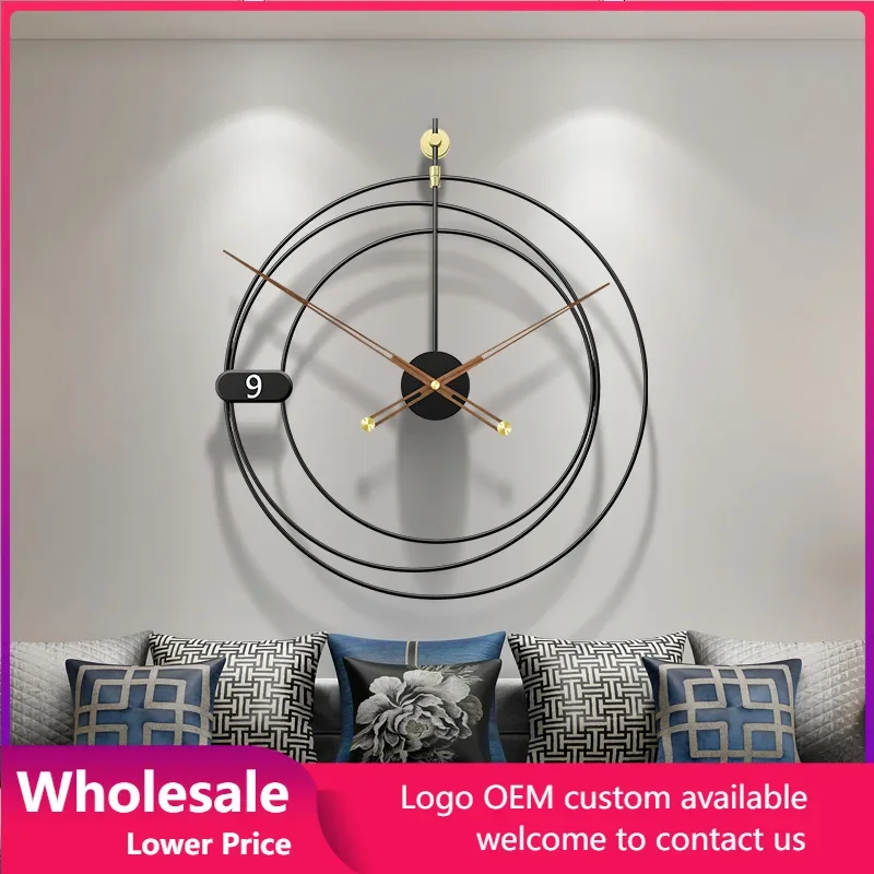 Wall Clocks Home Decoration Large Vintage European Creative Iron Art Living Room Dining Room Restaurant Hall Hotel Hanging Watch
Wall Clocks Home Decoration Large Vintage European Creative Iron Art Living Room Dining Room Restaurant Hall Hotel Hanging Watch