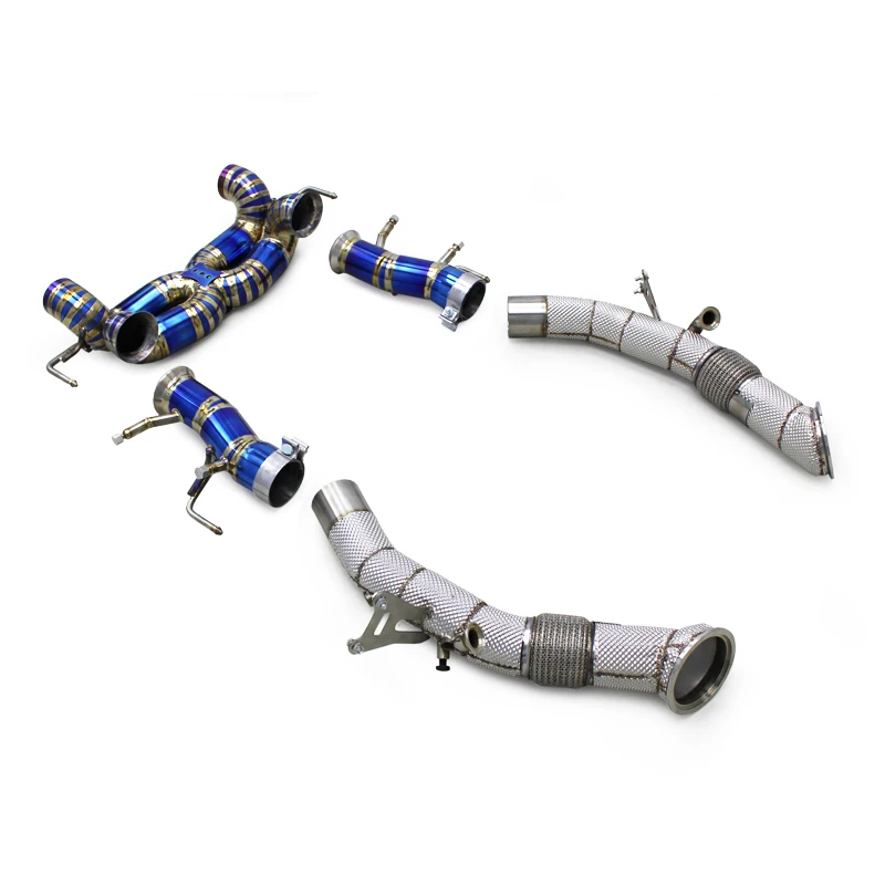 Performance Full Exhaust For Ferrari SF90 3.9T V8 2019-2023 Titanium Straight Pipe Muffler Race F1 Catback System With Down Pipe
Performance Full Exhaust For Ferrari SF90 3.9T V8 2019-2023 Titanium Straight Pipe Muffler Race F1 Catback System With Down Pipe