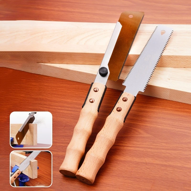 Joint Handle Ultra Fine Woodworking Double Sided Fine Tooth Tenon Mortise Back Supported Precision Saw Japanese Style Hand Saw
Joint Handle Ultra Fine Woodworking Double Sided Fine Tooth Tenon Mortise Back Supported Precision Saw Japanese Style Hand Saw