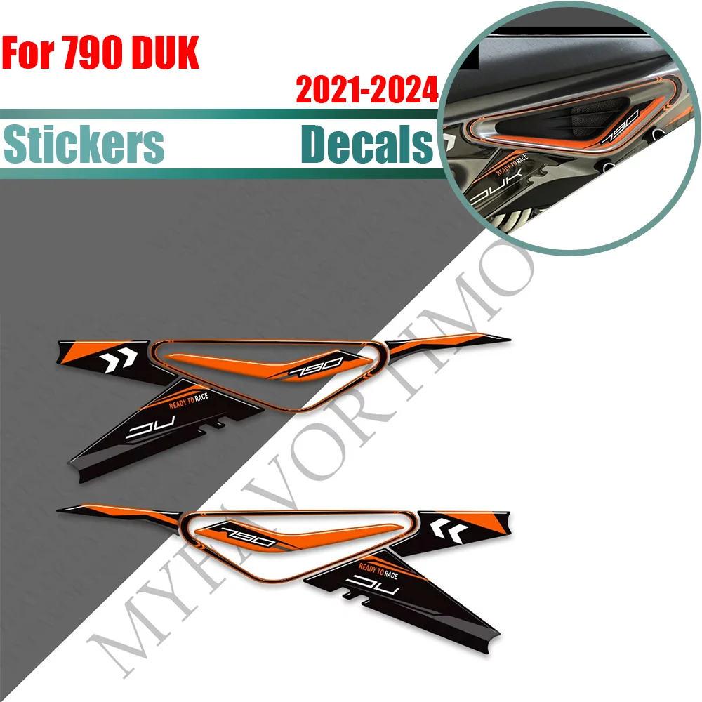 Motorcycle Fairing Fender Protector Kit for 790 Duk 2021-2024 with Tank Pad Side Grips Fuel Oil Stickers & Knee Decals
Motorcycle Fairing Fender Protector Kit for 790 Duk 2021-2024 with Tank Pad Side Grips Fuel Oil Stickers & Knee Decals