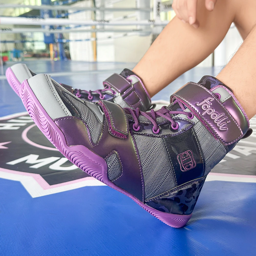 Professional Boxing Shoes, Men's Mesh Breathable Comfortable Wrestling Shoes, Flying Combat Sports Shoes, Fitness Training Shoes
Professional Boxing Shoes, Men's Mesh Breathable Comfortable Wrestling Shoes, Flying Combat Sports Shoes, Fitness Training Shoes