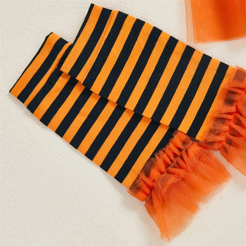 Cathery Kids Baby Girls Halloween Clothes Pumpkin Print Long Sleeve Round Neck Rompers Dress with Hat and Leg Warmers 2025
Cathery Kids Baby Girls Halloween Clothes Pumpkin Print Long Sleeve Round Neck Rompers Dress with Hat and Leg Warmers 2025