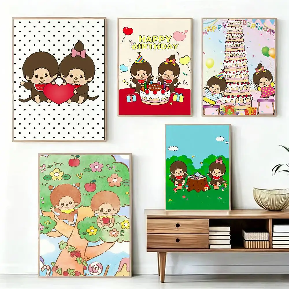 Cute M-MonchhichiS Poster Waterproof Wall Art Sticker For Bar Living Room Vintage Decor High Quality Print Gift
Cute M-MonchhichiS Poster Waterproof Wall Art Sticker For Bar Living Room Vintage Decor High Quality Print Gift