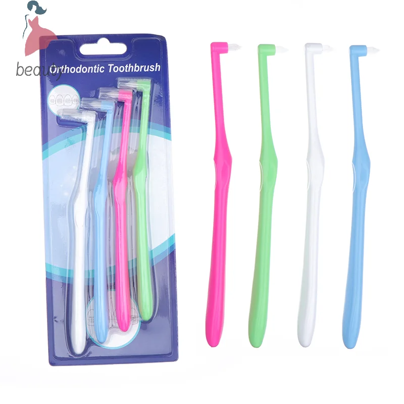 4Pcs Orthodontic Interdental Brush Single-Beam Soft Teeth Cleaning Toothbrush Oral Care Tool Small Head Soft Hair Implant Adult
4Pcs Orthodontic Interdental Brush Single-Beam Soft Teeth Cleaning Toothbrush Oral Care Tool Small Head Soft Hair Implant Adult