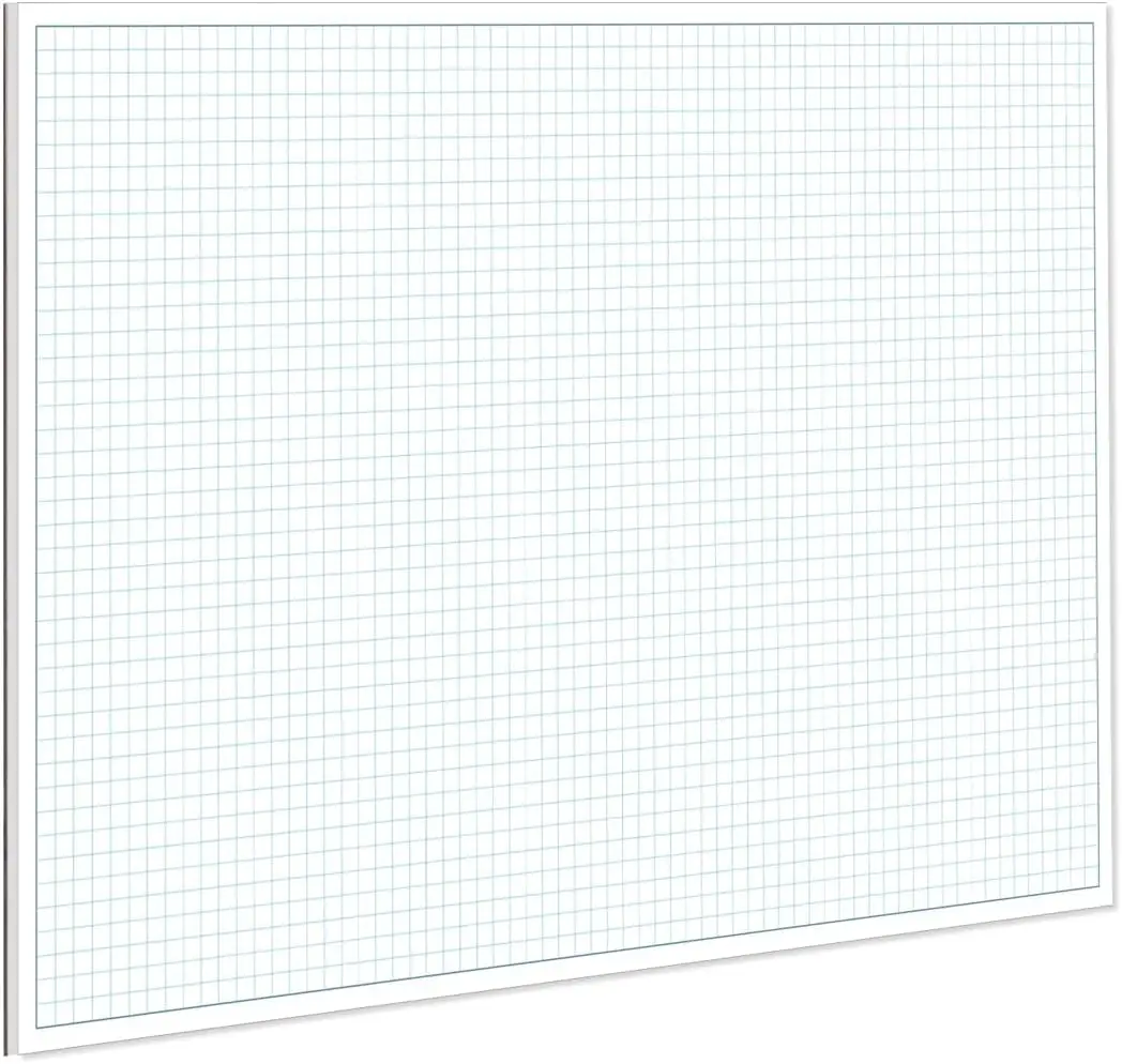 11x17 Engineering Graph Paper Pad, 25 Sheets/50 Pages Quadrille Grid for Drafting, Blueprint Drawing, 4x4 Blue Quad Rule, 100gsm
11x17 Engineering Graph Paper Pad, 25 Sheets/50 Pages Quadrille Grid for Drafting, Blueprint Drawing, 4x4 Blue Quad Rule, 100gsm