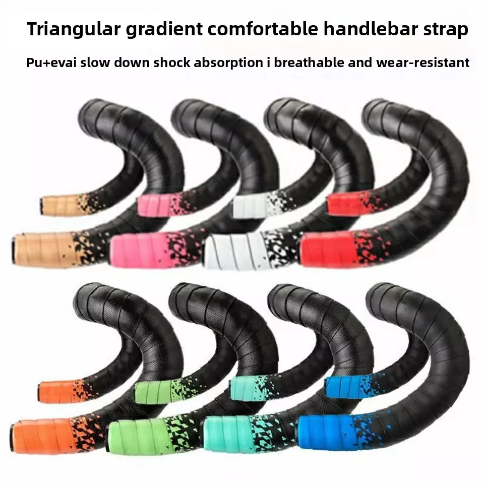 Bicycle Handlebar Tape Road Bike Handle Bar Tapes Anti-slip PU EVA Breathable Cycling Damping Anti-Vibration Straps
Bicycle Handlebar Tape Road Bike Handle Bar Tapes Anti-slip PU EVA Breathable Cycling Damping Anti-Vibration Straps