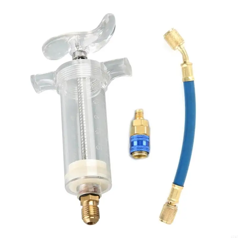 L74C Quick Coupler 1/4" 1OZ Hand Turn Screw-in Coolant Filling Tube Injection Tool
L74C Quick Coupler 1/4" 1OZ Hand Turn Screw-in Coolant Filling Tube Injection Tool