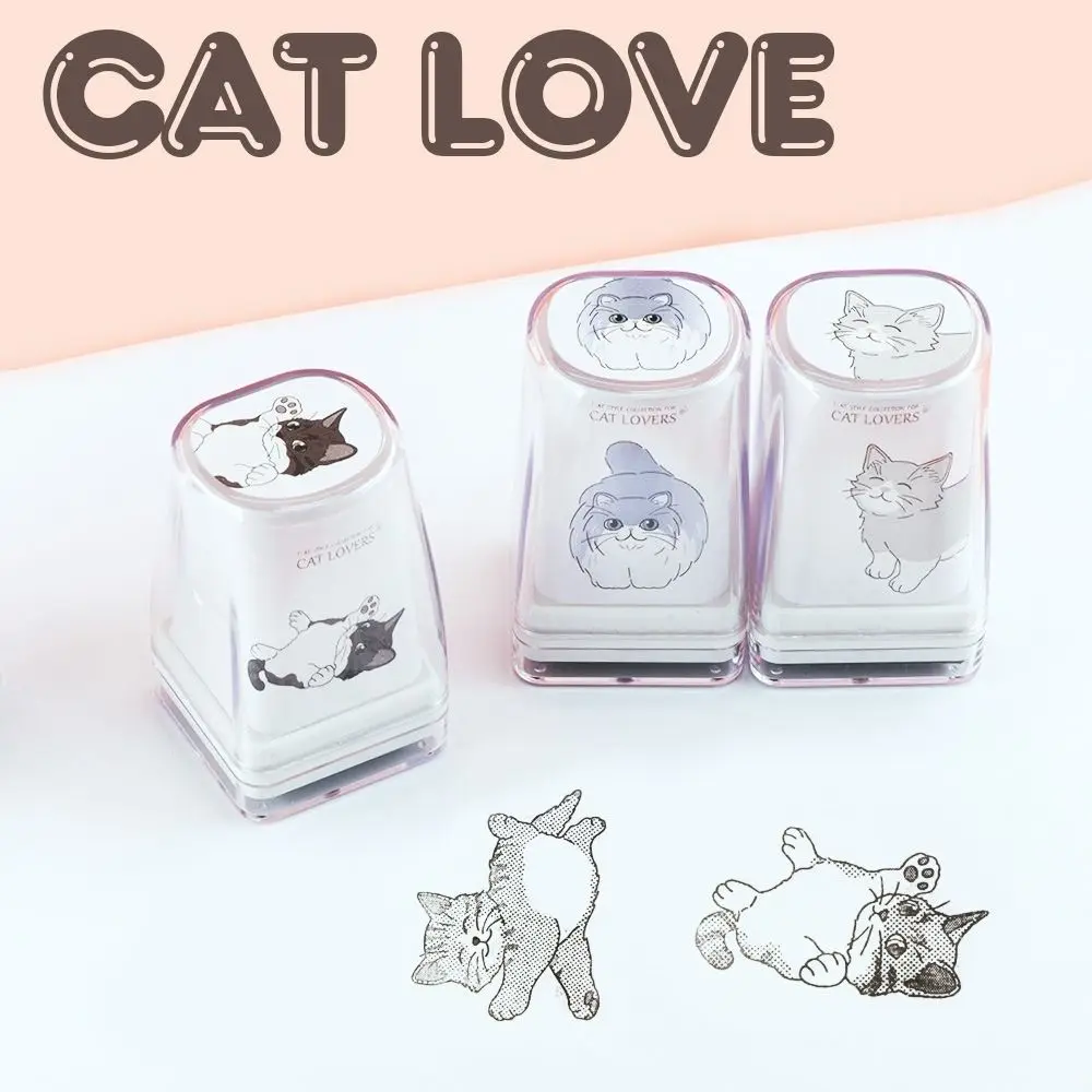 Animal Pattern Cat Decoration Stamp Junk Journal DIY Craft Pet Cat Stamp Stationery Hand Account Cat Figure Seal
Animal Pattern Cat Decoration Stamp Junk Journal DIY Craft Pet Cat Stamp Stationery Hand Account Cat Figure Seal