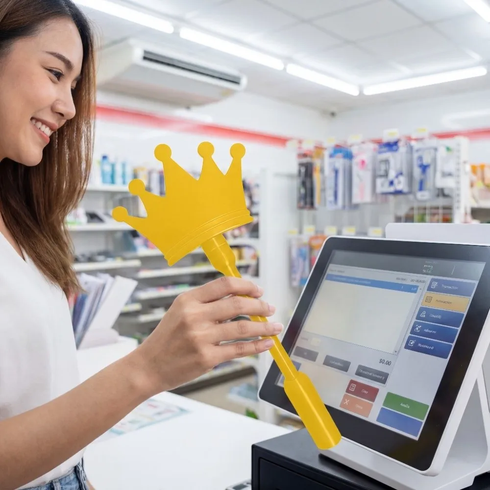 Creative 3D Printed Wand Tap To Pay Portable Candy Color Crown Magic Wand Holder Cute Lightweight Contactless Payment Sleeve
Creative 3D Printed Wand Tap To Pay Portable Candy Color Crown Magic Wand Holder Cute Lightweight Contactless Payment Sleeve