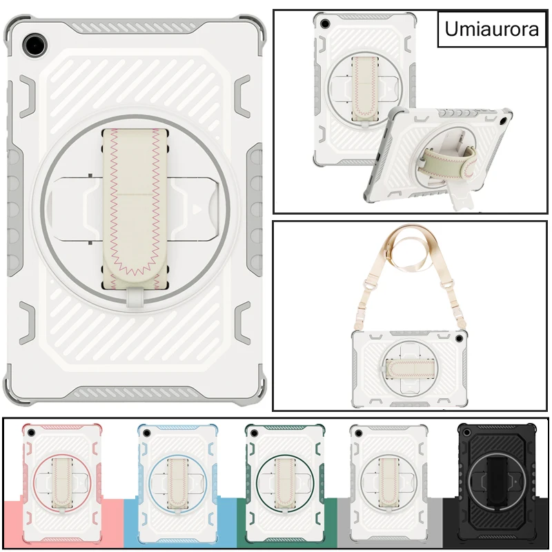 For Samsung Tab A8 A9 8.7" SM-X110 A11+ Plus 11 inch SM-X230 X210 X130 X200 Hand Strap Stand Tablet Case Shockproof Cover Funda
For Samsung Tab A8 A9 8.7" SM-X110 A11+ Plus 11 inch SM-X230 X210 X130 X200 Hand Strap Stand Tablet Case Shockproof Cover Funda