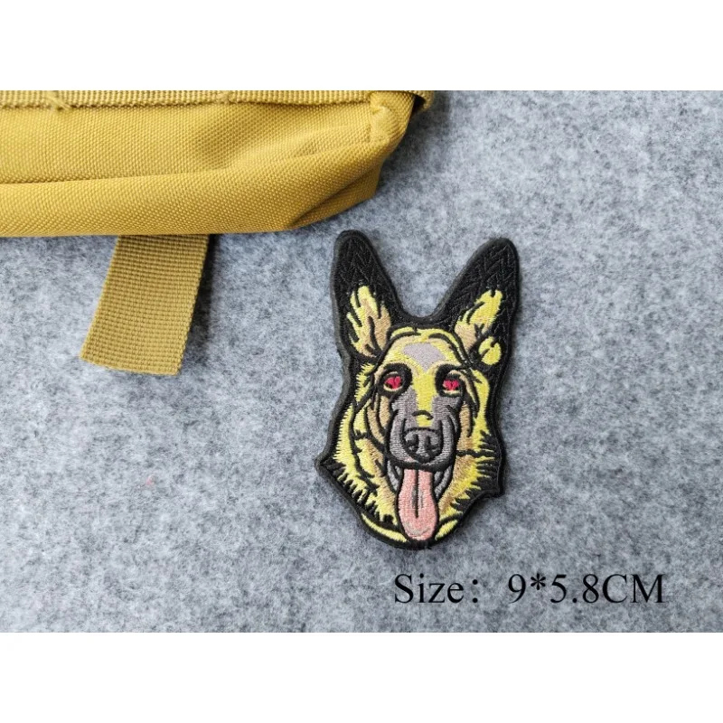 German Shepherd Dog Embroidery Patch Military Fans Outdoor Tactical Backpack Morale Badge Personalized DIY Patches for Clothing
German Shepherd Dog Embroidery Patch Military Fans Outdoor Tactical Backpack Morale Badge Personalized DIY Patches for Clothing