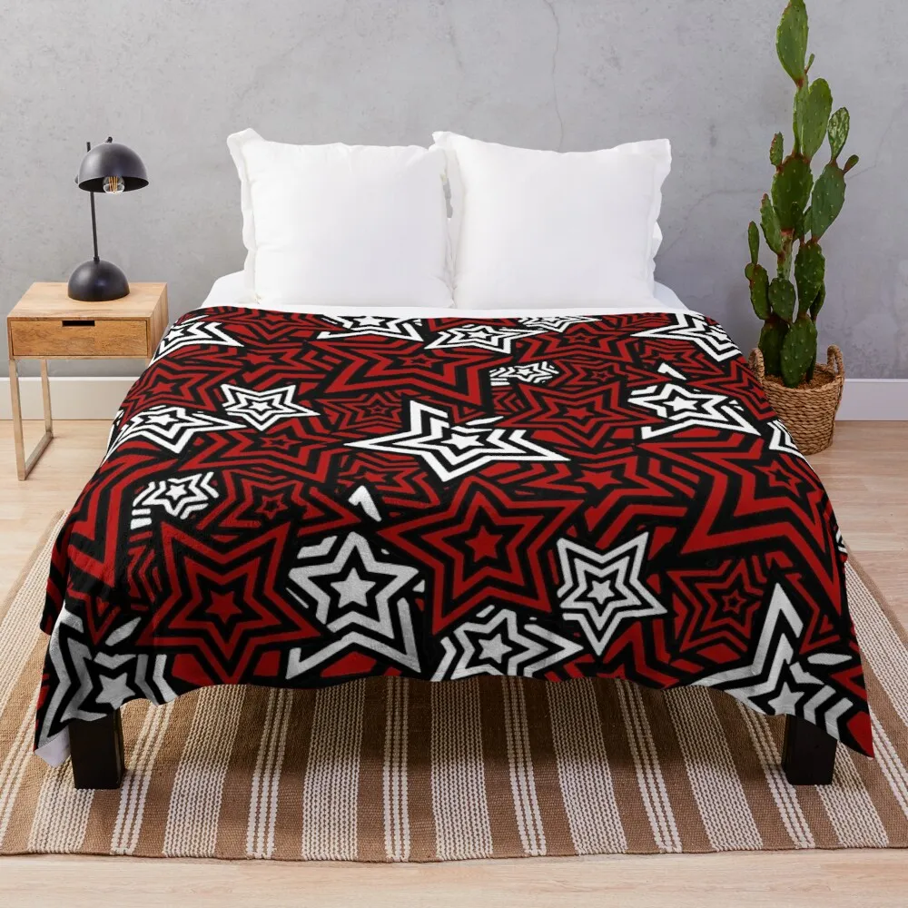 Persona 5 Royal Phantom Thief Star Mask Pattern Throw Blanket Hair blanket soft plaid
Persona 5 Royal Phantom Thief Star Mask Pattern Throw Blanket Hair blanket soft plaid