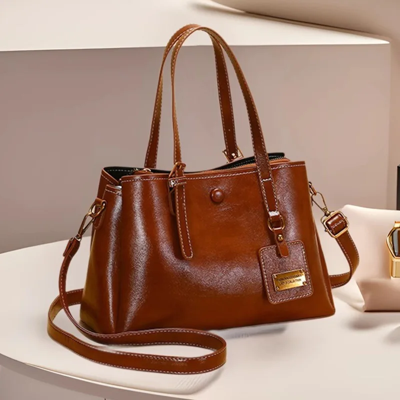 New Bag Trendy Handbag Atmospheric Personality Fashion Retro Women Versatile Shoulder Messenger Bag
New Bag Trendy Handbag Atmospheric Personality Fashion Retro Women Versatile Shoulder Messenger Bag