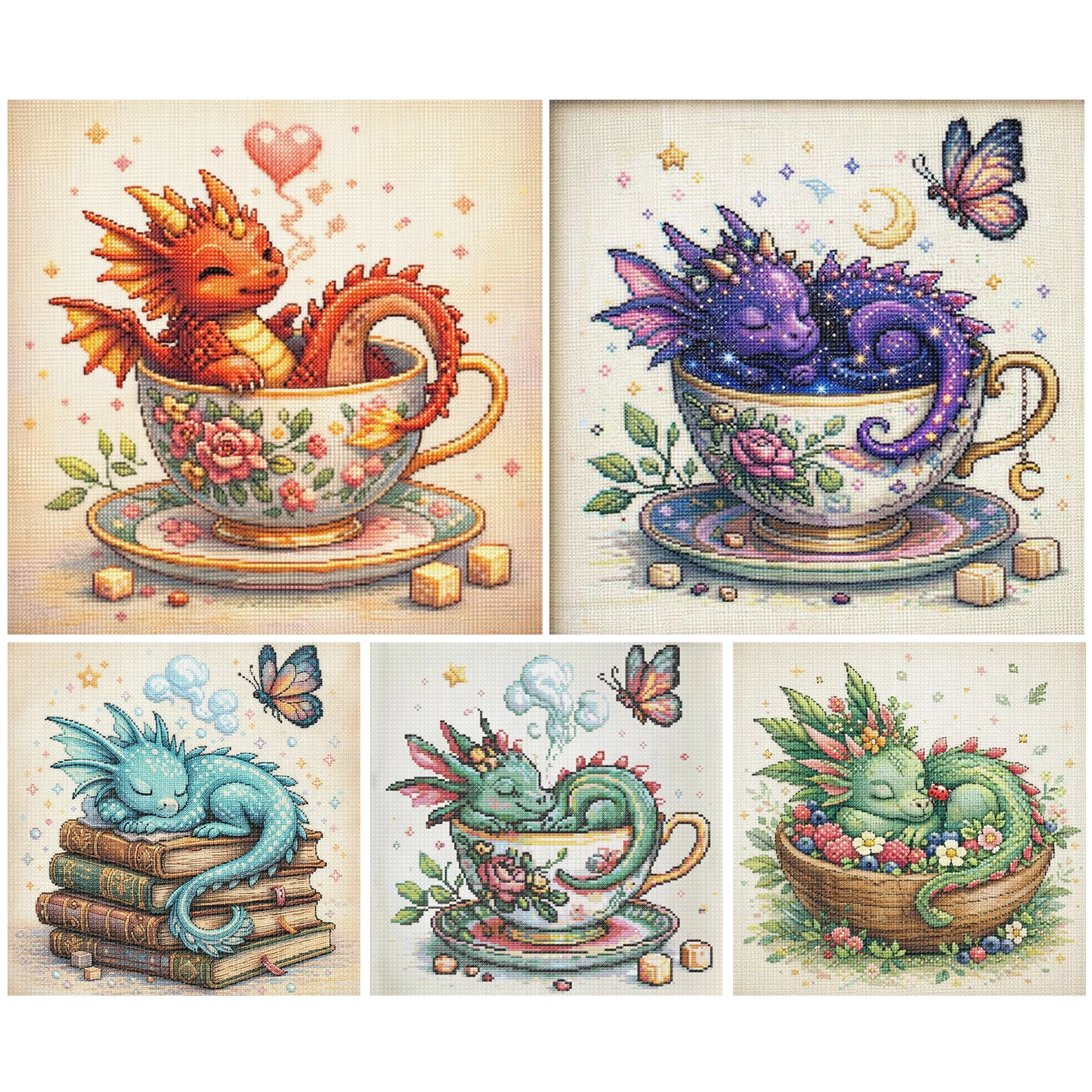 Dragon Full 14CT DIY Stamped Needlework Embroidery Kit for Beginners Adults Home Decor Printed Cross-Stitch Kits 15.75x15.75in
Dragon Full 14CT DIY Stamped Needlework Embroidery Kit for Beginners Adults Home Decor Printed Cross-Stitch Kits 15.75x15.75in