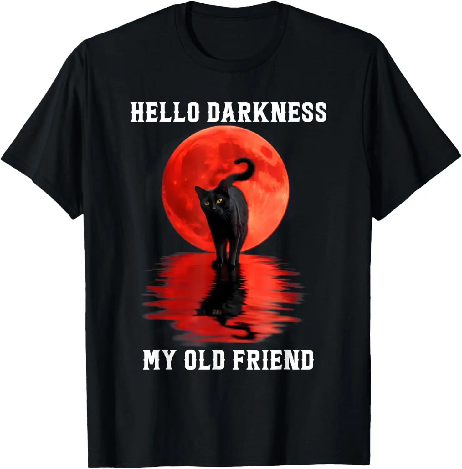 Hello Darkness My Old Friend Letter Men Women Cat Meme T Shirt Streetwear Oversized Y2K Cotton Tee Summer Top Casual Trendy Gift
Hello Darkness My Old Friend Letter Men Women Cat Meme T Shirt Streetwear Oversized Y2K Cotton Tee Summer Top Casual Trendy Gift
