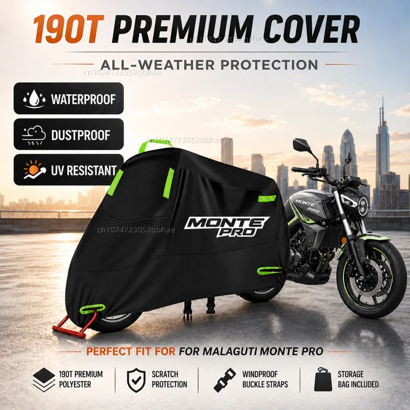 For Malaguti Monte Pro 2021-2024 Motorcycle Cover Waterproof Outdoor Scooter UV Protector M-4XL Rain Dust Sun Windproof Sunproof
For Malaguti Monte Pro 2021-2024 Motorcycle Cover Waterproof Outdoor Scooter UV Protector M-4XL Rain Dust Sun Windproof Sunproof