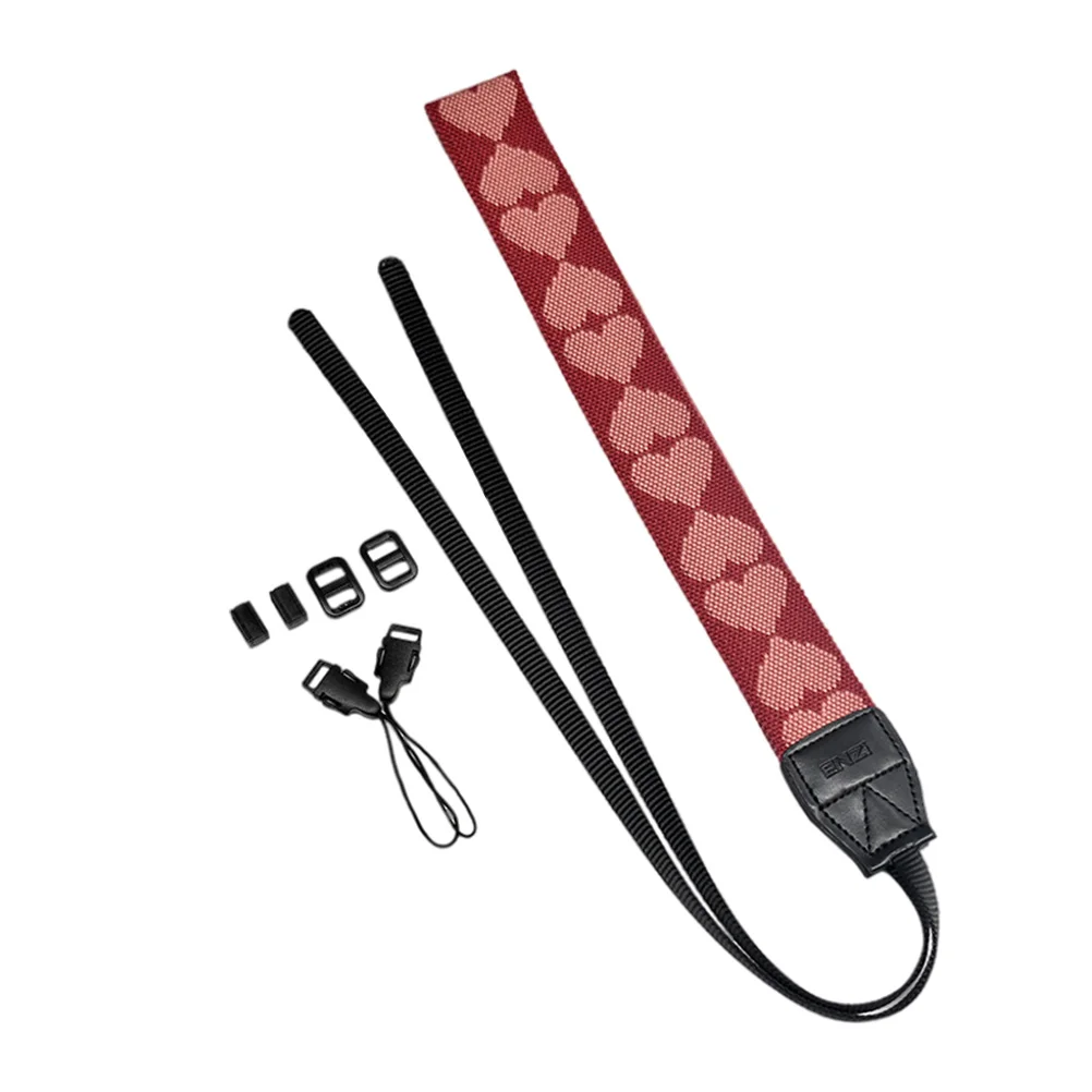 Adjustable Length Camera Strap Dslr Sling Belt Heart Design Cotton Shoulder Neck Straps Camera Equipment Accessories Parts
Adjustable Length Camera Strap Dslr Sling Belt Heart Design Cotton Shoulder Neck Straps Camera Equipment Accessories Parts