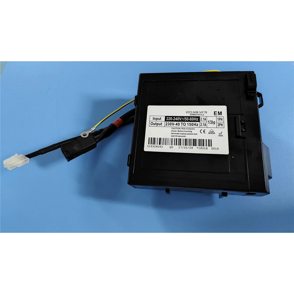 Плата преобразователя частоты 1 шт., плата драйвера 0193525188 для Embraco QD VCC3 2456 B5 Compassor для Haier, аксессуары для холодильника
Плата преобразователя частоты 1 шт., плата драйвера 0193525188 для Embraco QD VCC3 2456 B5 Compassor для Haier, аксессуары для холодильника