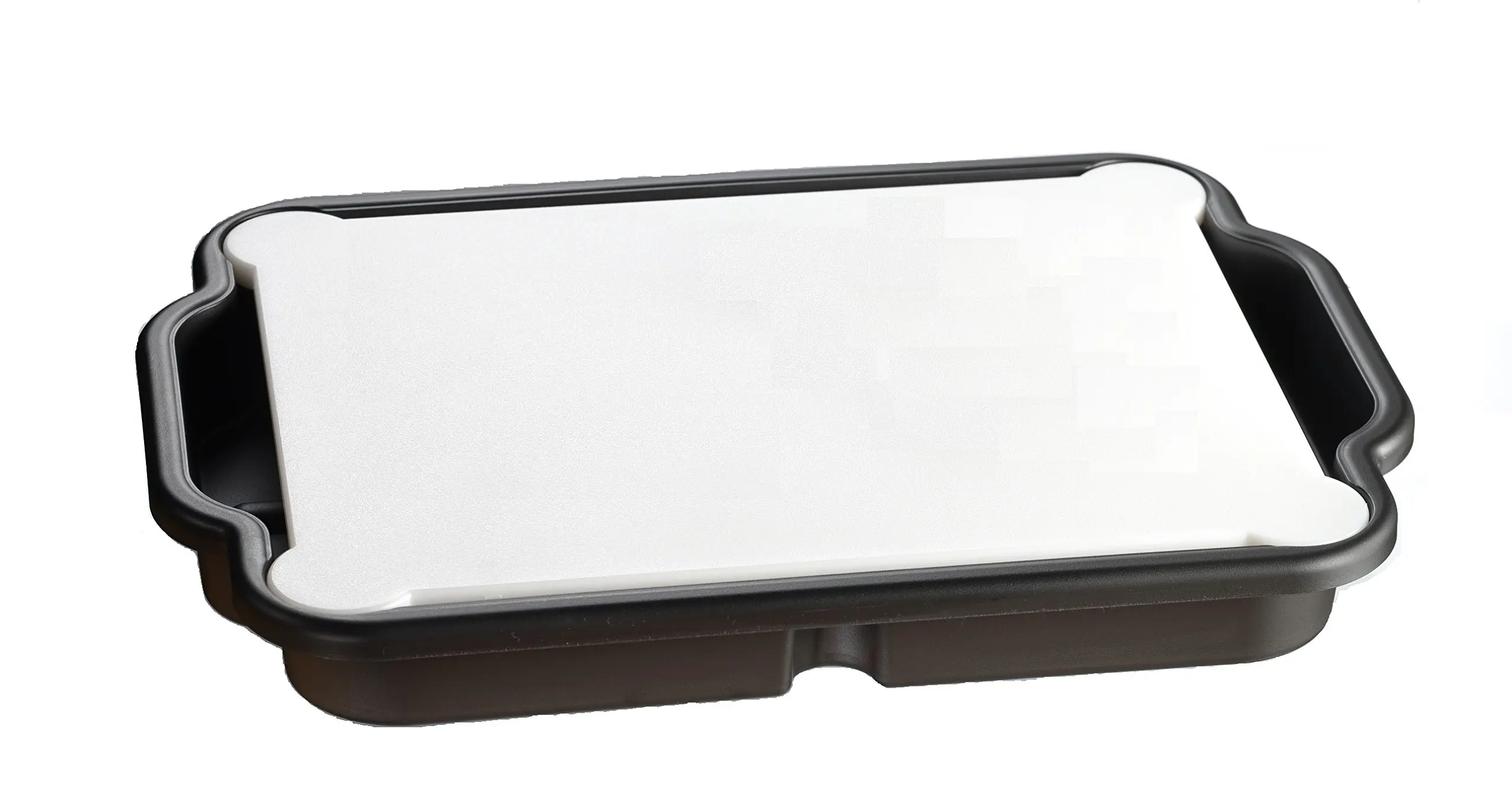 Prep and Slice Cutting Board with Non-Slip Base and Juice Groove
Prep and Slice Cutting Board with Non-Slip Base and Juice Groove